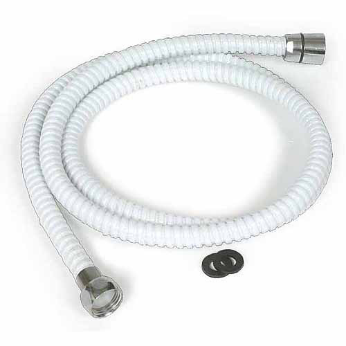 Camco White Shower Head Hose, 60"