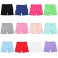 thumbnail image 6 of Uccdo 6 Pack Girls Cotton Shorts Toddler Girl Bike Shorts Dance Gymnastics Yoga Shorts Safety Active Under Dress Shorts 2-10Y, 6 of 6