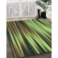 thumbnail image 2 of Ahgly Company Indoor Square Patterned YellowGreen Area Rugs, 6' Square, 2 of 6