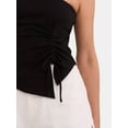 thumbnail image 4 of Madden NYC Women's Asymmetrical Tube Top, Sizes XXS-XXL, 4 of 5