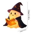 thumbnail image 3 of TFYZYY Ghost Wizard Book Lamp 5.9 Inch Halloween Christmas LED Night Light Table Decoration Home Decor Ornament Gift, 3 of 5