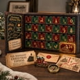 thumbnail image 3 of 24-Day Mystery Adventure Advent Calendar, Christmas Escape Room Game with Interactive Story Themes, Open A New Discovery Every Day Family Cooperative Game Countdown Gift for Family & Adults, 3 of 6