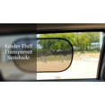 thumbnail image 6 of Kinder Fluff Anti-Glare Automotive Window Shades, Fabric Black, 25 x 16 inches, 6 of 12