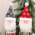 thumbnail image 2 of Bluelans Christmas Adorable Santa Claus Gnome Decor Hat Wine Bottle Cover for Xmas Party, 2 of 7