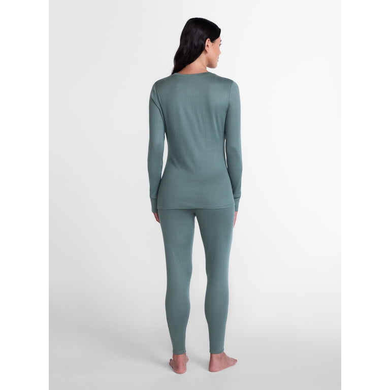 Cuddl Duds ClimateRight Women's Pointelle Thermal Set photo 4
