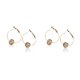 thumbnail image 2 of Pendientes de aro Sonducket Joyería de moda Cuenta Dorada Type2 NO2, 2 of 6