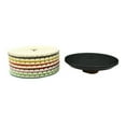 thumbnail image 5 of Specialty Diamond E4SET 4" Diamond Polishing Pad Set Includes Rubber Hook & Loop Backing Pad (E4PADSET), 5 of 6