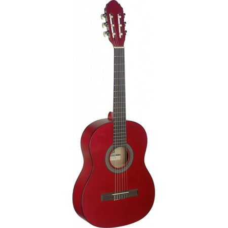 Stagg C430 M RED 3/4 Size Classical Guitar - Red