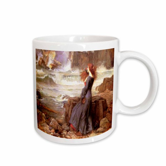 3drose, Picture of Waterhouse Fairytale Painting 1916, 15oz Mug