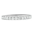 thumbnail image 4 of Unique Moments 0.50 ct Lab Grown Diamond Wedding Band in 14K White Gold (G-H, SI1-SI2), 4 of 11