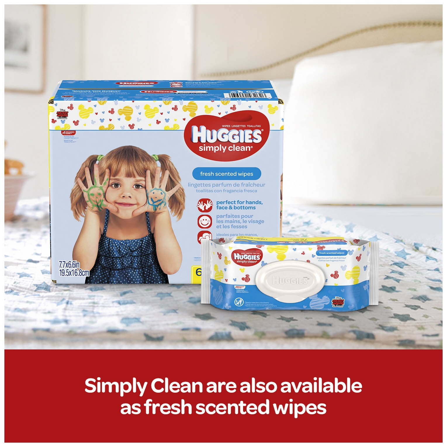 Huggies Simply Clean Unscented Baby 