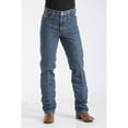 thumbnail image 3 of Cinch Apparel Mens Bronze Label Slim Fit Jeans 29W x 34L Dark Stonewash, 3 of 3