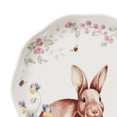 thumbnail image 2 of Lenox Butterfly Meadow Bunny Floral Round 9" Porcelain Accent Plates (4 Count), 2 of 10