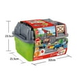 thumbnail image 2 of Hape Train Building Set in a Bucket, 50 Pieces, 2 of 7