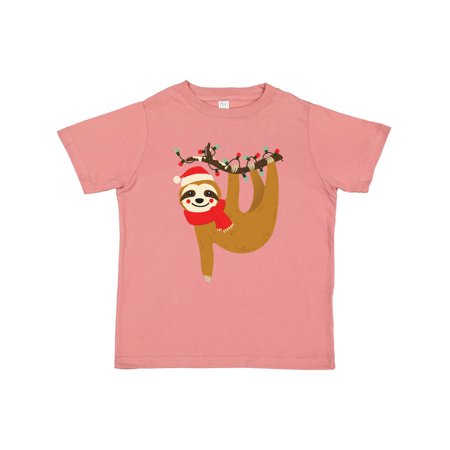 

Inktastic Christmas Sloth Gift Toddler Boy or Toddler Girl T-Shirt