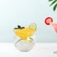 thumbnail image 3 of juego de copas de vino y cóctel con base de vidrio, soporte para bebidas frías, 3 of 7