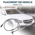 thumbnail image 3 of Sensor de velocidad ABS de Unique Bargains para Mercedes-Benz Metris 2016-2023 No.A4479053402 Sensor de velocidad ABS delantero izquierdo, 3 of 6