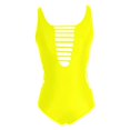 thumbnail image 4 of ANINEO Women Swimwear Chic Neck Swimsuit Color Straps Open Back Design Lovely Hawaii Summer Tropical Brazilian Beachwear, 4 of 5