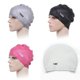thumbnail image 2 of Gorro de natación para hombre y mujer, de silicona, impermeable, con protección auditiva., 2 of 3