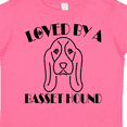 thumbnail image 4 of Inktastic Basset Hound Dog Boys or Girls Toddler T-Shirt, 4 of 5
