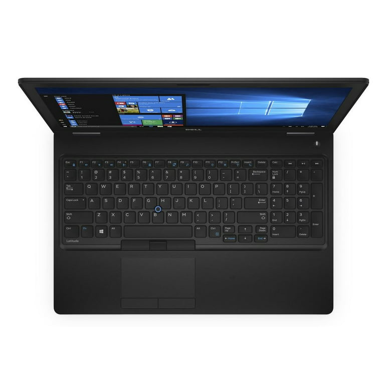 Distill Sprede kristen Dell Latitude 5580 HD 15.6 Inch Business Laptop Notebook PC (Intel Core  i5-6300U, 8GB Ram, 256GB SSD, WiFi, HDMI, Type C Port) Win 10 Pro with  Numeric Keyboard (Reused) - Walmart.com