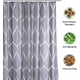 thumbnail image 3 of Cortina de Ducha, Cortina de baño de poliéster Impermeable a Prueba de Moho para baño o bañera con 12 Ganchos Inoxidables, 180x200 cm Rojo Verde RV1016-0123223FYD, 3 of 5