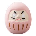 thumbnail image 3 of Figura de Daruma japonesa, artesanía, suministros para fiestas, regalo para estantería, mesa de oficina Rosa, 3 of 9