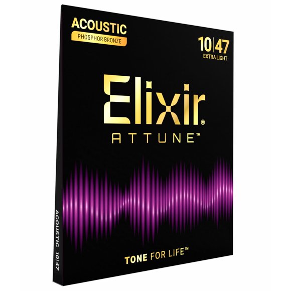 Cuerdas para guitarra Elixir ATTUNE de bronce fosforado 13-56