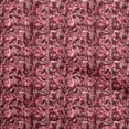 thumbnail image 1 of oneOone Georgette Viscose Red Fabric Abstracts Fabric For Sewing Printed Craft Fabric By The Yard 42 Inch Wide, 1 of 5