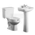 thumbnail image 1 of Kit Sanitario ESATTO WC y Lavabo Paquete sanitario con lavabo de pedestal, 1 of 5