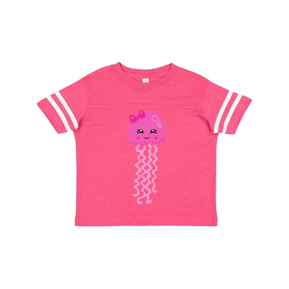 Inktastic Cute Jellyfish, Little Jellyfish, Pink Jellyfish Girls Toddler T-Shirt