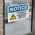 thumbnail image 4 of (2 Pack) High Voltage Test In Progress Sign, 4 of 7