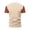 n-111Khaki1494, variant on CUSTG Men T-Shirts Short Sleeve Pocket T Shirt Comfortable Crew Neck Casual Tops Soft Breathable Daily Wear Tee For Leisure Fashion Solid Color Steetwear
