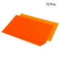 thumbnail image 3 of Uxcell Shrink Plastic Sheet, 20cm x 14.5cm x 0.3mm Sanded Shrink Films Paper for Craft Fluorescent Orange 10 Pack, 3 of 5