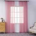 thumbnail image 4 of DISHAN Set of 2 Window Gauze - Easy to Install - Fine Workmanship - Wide Application - Exquisite - Long Lasting - Decorative Polyester Terylene Thin Window Screenings - Bedroom Accessories, 4 of 8