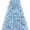 Baby Blue, variant on 6FT Artificial Christmas Tree, White Premium Pine Unlit Holiday Decoration, Full Size Décor Easy Assembly w/Metal Stand