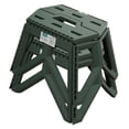 thumbnail image 2 of Almencla 2 Pcs Tabourets Pliants Tabouret de Camping pour Extérieur Intérieur Randonnée Pêche Vert, 2 of 8