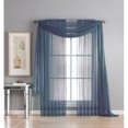 thumbnail image 3 of Diamond Sheer Voile Curtain Panels, 3 of 4