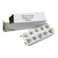 thumbnail image 3 of 10PK Flash Lamp Bulbs, Round - 4.5V with M.E.S. Cap - E10 Thread - Eisco Labs, 3 of 3