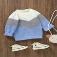 thumbnail image 4 of Bébé Fille Garçon Tricot Pulls Manches Longues Chaud Pulls Sweatshirts Tops, 4 of 7