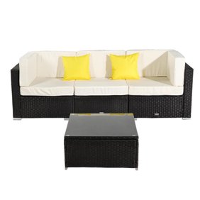 Sea Green Outdoor 4 Seat Sofa Cushions Only Set Of 10 Made Of Acrylic Fabric In Sea Green Finish Walmart Com Walmart Com