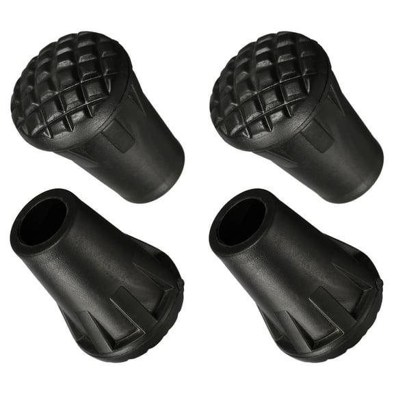 Uxcell Walking Stick Protectors Replacement Accessories Trekking Pole Tips 4 Pack