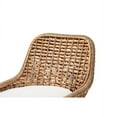 thumbnail image 5 of Baxton Studio Kyle Modern Bohemian Natural Brown Woven Rattan Dining Side Chair With Cushion, 5 of 7