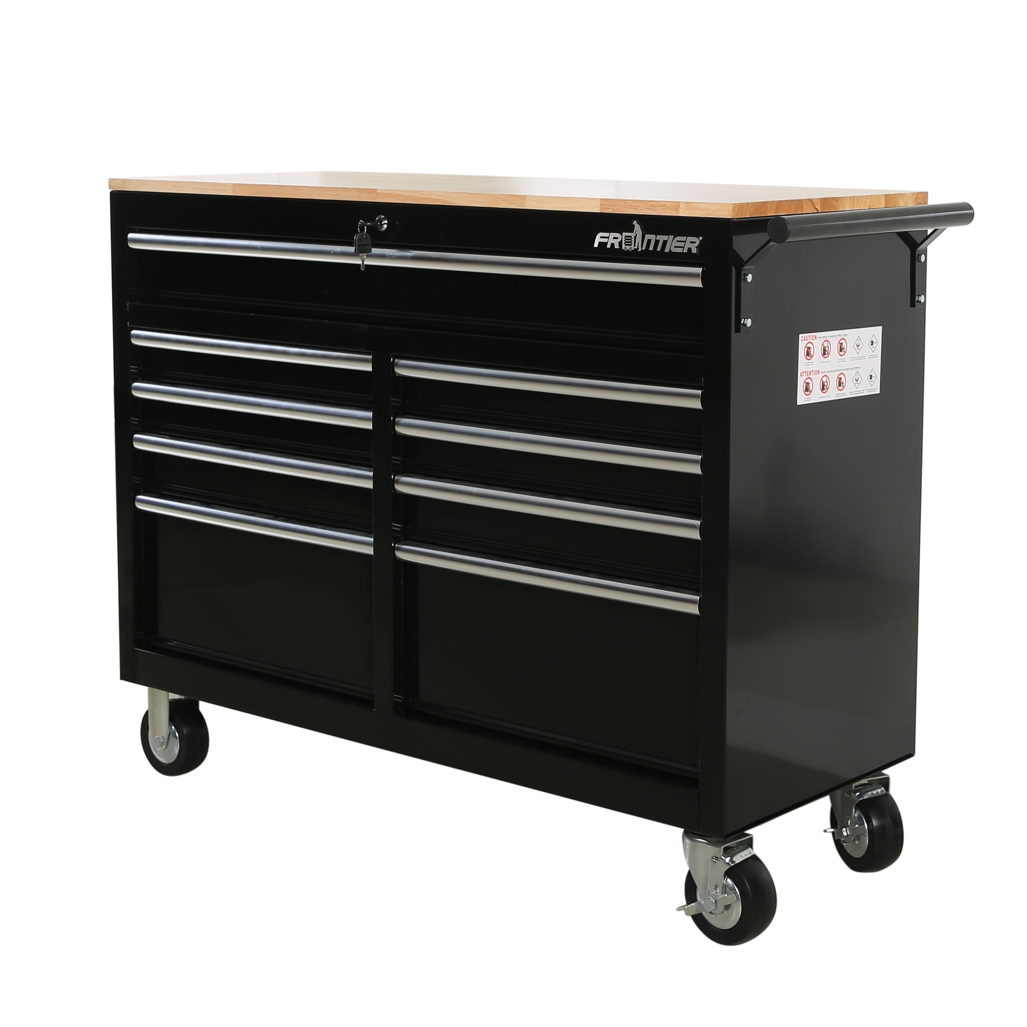 Frontier RECONDITIONED 46 in. 9-Drawer Mobile Workbench 