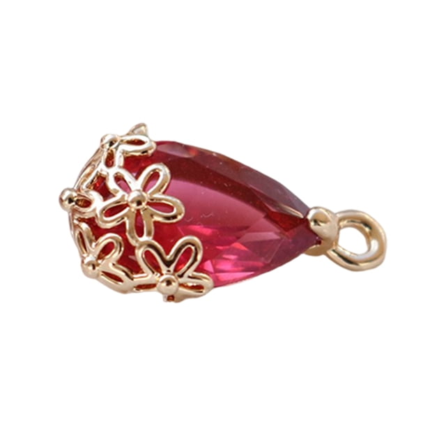Collar colgante Minnieouse artesanía sombreros tobillera cuello joyería arte moda artesano suministro de artesanía Rosa roja AP015957-07