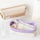 thumbnail image 3 of Estuche para lápices, estuche para lápices de alta capacidad, bolsa para cosméticos, organizador de papelería de oficina, 3 of 5