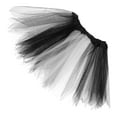 thumbnail image 2 of Hongchegh Black& White Tutu Ballet Skirt - Layered Tulle Costume Dress - Small, 2 of 8