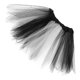 thumbnail image 5 of 1pc Ropa para niños para niños Black-White's Bubble's Skirt Baby Dancing Tulle Falda, 5 of 5