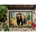 thumbnail image 3 of Carolines Treasures DAC2925JMAT 0.15 x 24 x 36 in. Unisex Grizzly Bear Doormat, 3 of 5