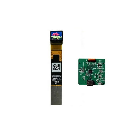 OLED Micro Display 0.32 inch 800x600 Pixels 2000 cd/2 High Brightness MicroDisplay MIPI/I2C/RGB interface with HDMI Adapter board for View finders